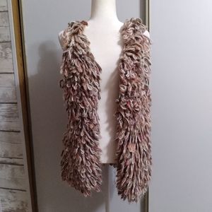 Hand Knit by Dollie Anthropologie XS/S Knit Vest